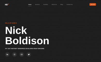 https://nick.boldison.com/ screenshot