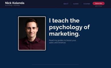 nickkolenda.com screenshot