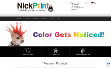 nickprint.com screenshot