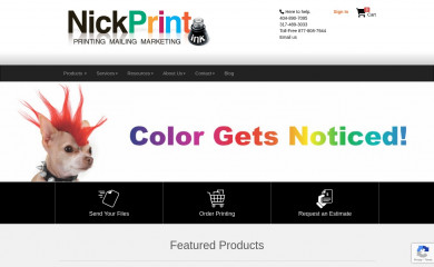nickprint.com screenshot