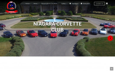 niagaracorvetteclub.com screenshot