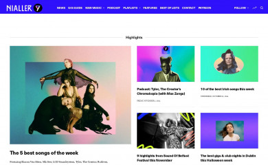 nialler9.com screenshot