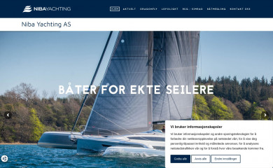 nibayachting.no screenshot