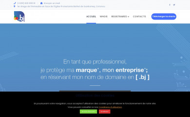 nic.bj screenshot