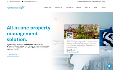 nightsbridge.com screenshot