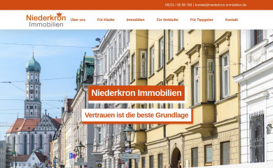 niederkron-immobilien.de screenshot