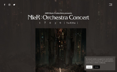 nierconcert.com screenshot