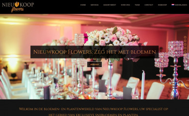 nieuwkoopflowers.com screenshot