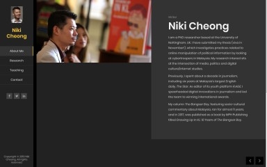 nikicheong.com screenshot