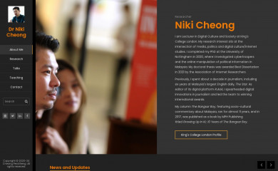 nikicheong.com screenshot