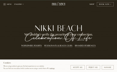 nikkibeach.com screenshot