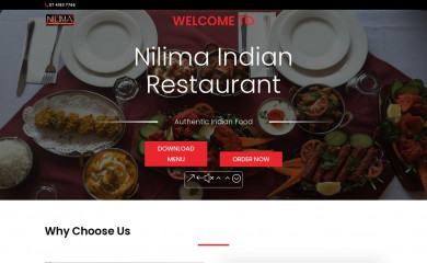 nilimaindianrestaurant.com.au screenshot