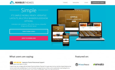 WP Simple Pro screenshot