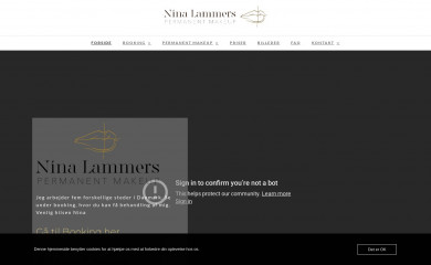ninalammers.dk screenshot