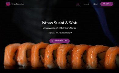 ninassushi.no screenshot