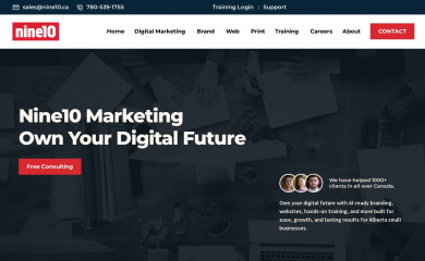 https://www.nine10.ca/ screenshot