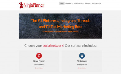 ninjapinner.com screenshot