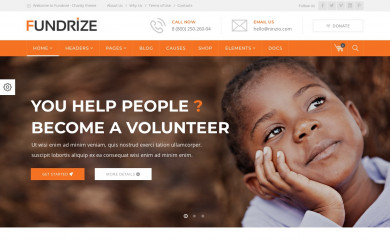 https://ninzio.com/fundrize screenshot