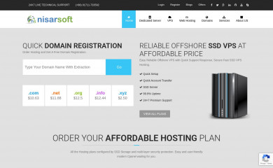 nisarsoft.com screenshot