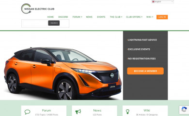 nissanelectricclub.nl screenshot