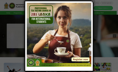 nipm.gov.lk screenshot