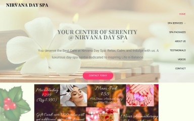 nirvanaclearwater.com screenshot