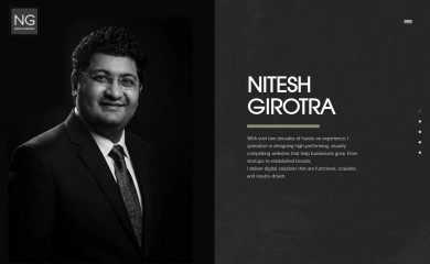niteshgirotra.com screenshot