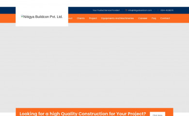 nitigyabuildcon.com screenshot