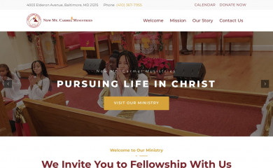 nmcministries.org screenshot