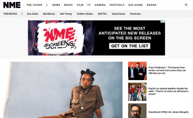 nme.com screenshot