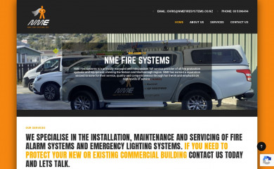 nmefiresystems.co.nz screenshot
