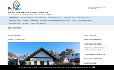 nocleginawyspie.pl screenshot