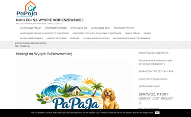 nocleginawyspie.pl screenshot