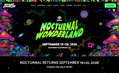 nocturnalwonderland.com screenshot