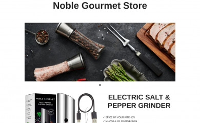 noble-gourmet.com screenshot