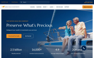 noblegoldinvestments.com screenshot