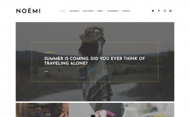 Noemi Child Theme screenshot