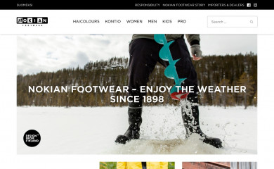 nokianfootwear.com screenshot
