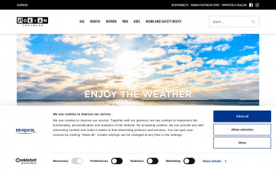 nokianfootwear.com screenshot