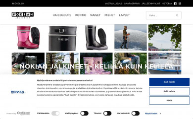 nokianjalkineet.fi screenshot