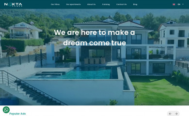 noktahomes.com screenshot