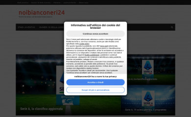noibianconeri24.it screenshot