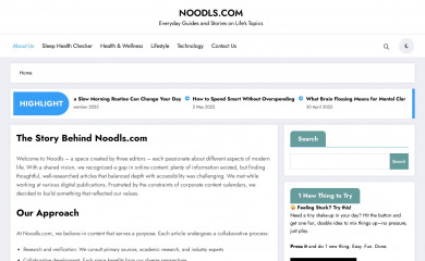 noodls.com screenshot
