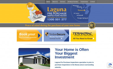 noosaprepurchaseinspections.com.au screenshot