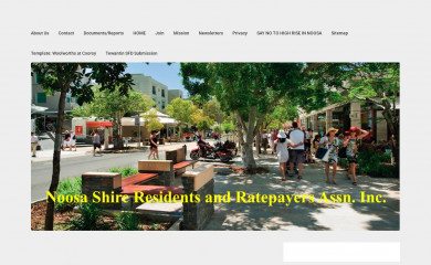 noosaratepayers.org.au screenshot