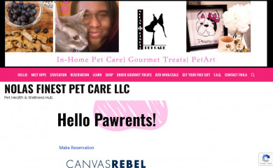 nolasfinestpets.com screenshot