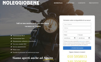 noleggiobene.it screenshot