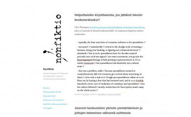 nonfiktio.fi screenshot