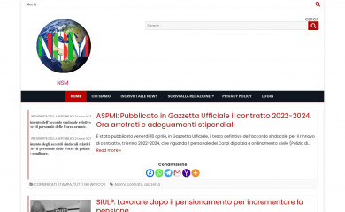 nonsolomarescialli.it screenshot