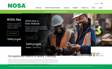 nosa.co.za screenshot